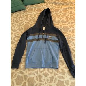 Blue and gray PINK Victoria’s Secret sweatshirt
